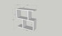 Hanah Home Mesa Auxiliar Life, Antracita, 60x60x20 cm